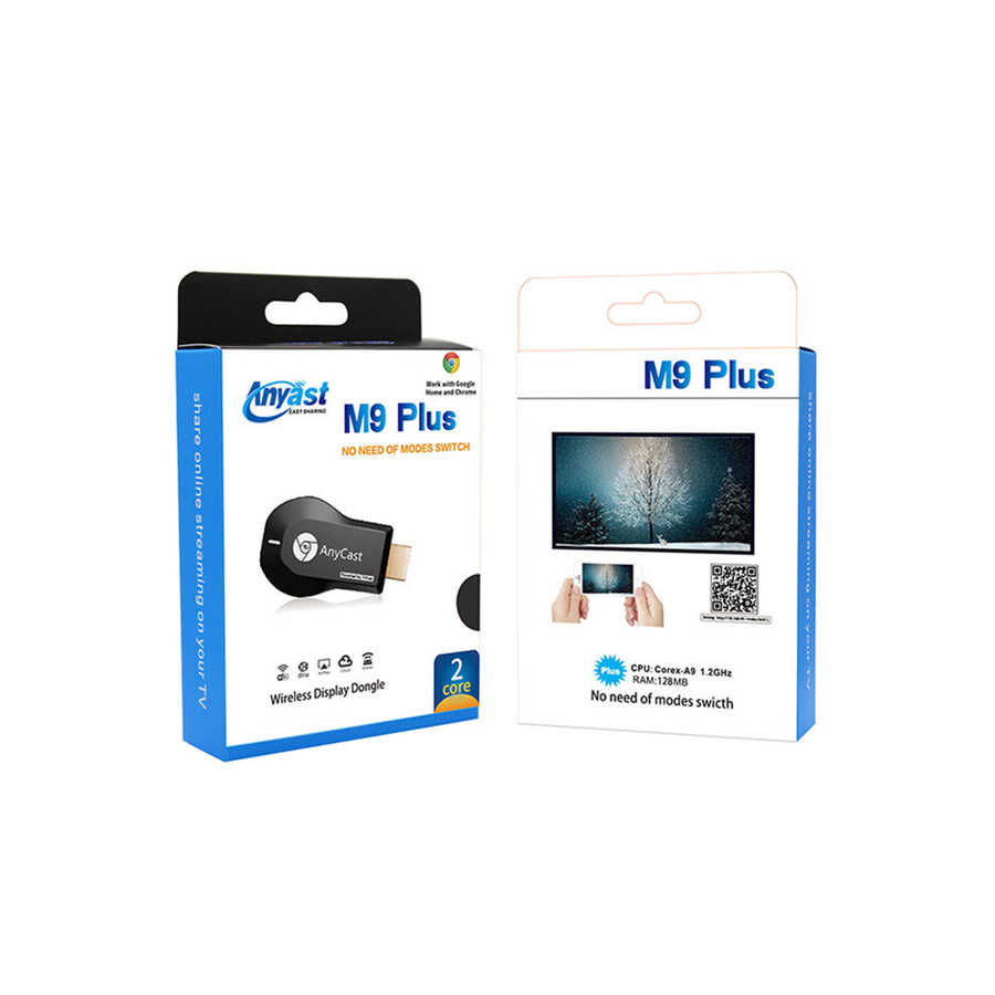 Zore M9 Plus Kablosuz HDMI Ses ve Görüntü Aktarıcı - 1