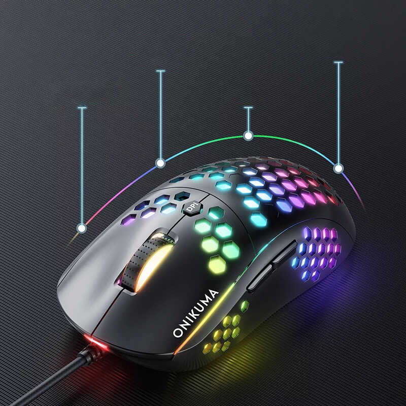 Zore Onikuma CW903 RGB Oyuncu Mouse - 3