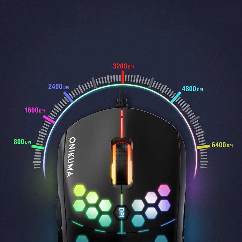 Zore Onikuma CW903 RGB Oyuncu Mouse - 5