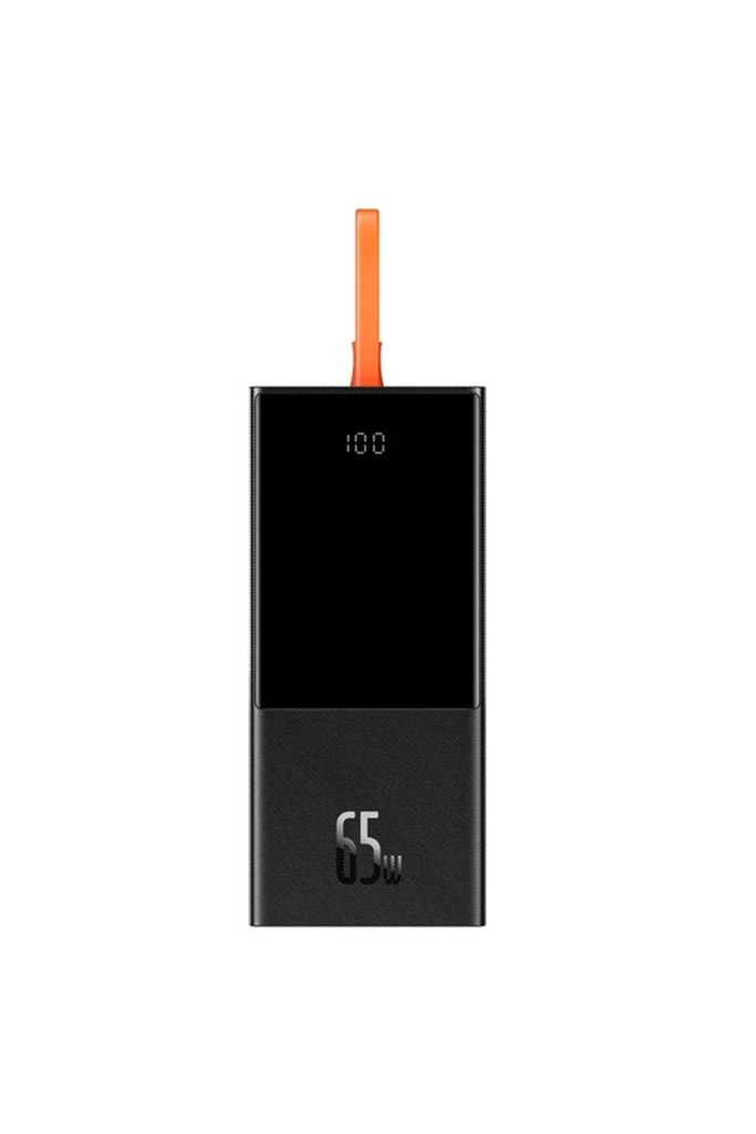 Baseus Elf Dijital Ekranlı 65W 20.000 mAh Type-C Kablolu Powerbank