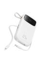 OS-Baseus Qpow2 Dual-Cable Digital Display Fast Charge Power Bank 10000mAh 22.5W  Cluster